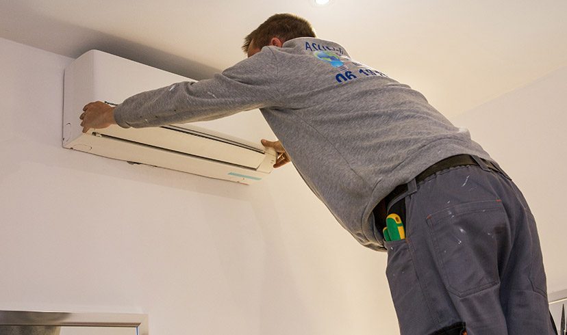 Installation de climatisation réversible à Nice par Asud Électricité