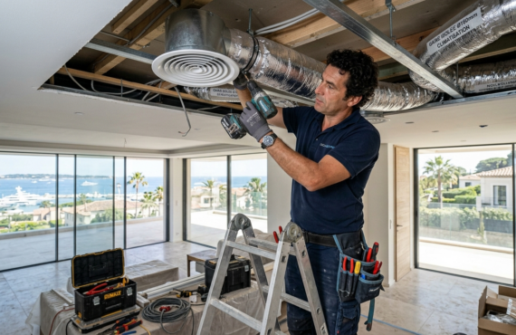 Climatisation gainable ou split : que choisir dans les Alpes-Maritimes