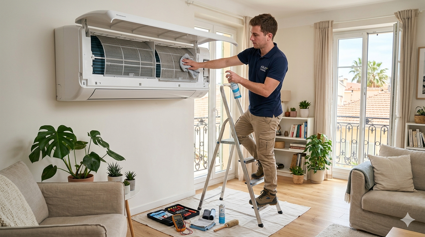 Entretien de printemps : pr&eacute;parez votre clim aux chaleurs