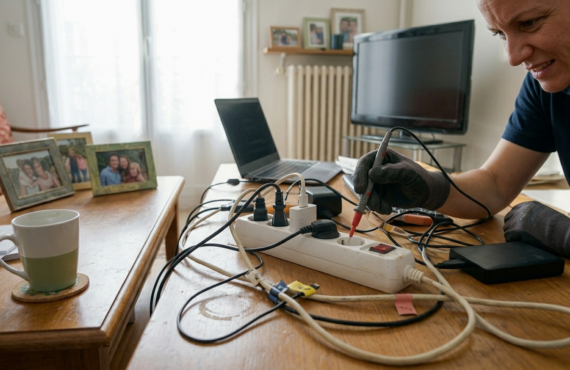 Multiprises et rallonges : attention aux dangers ?