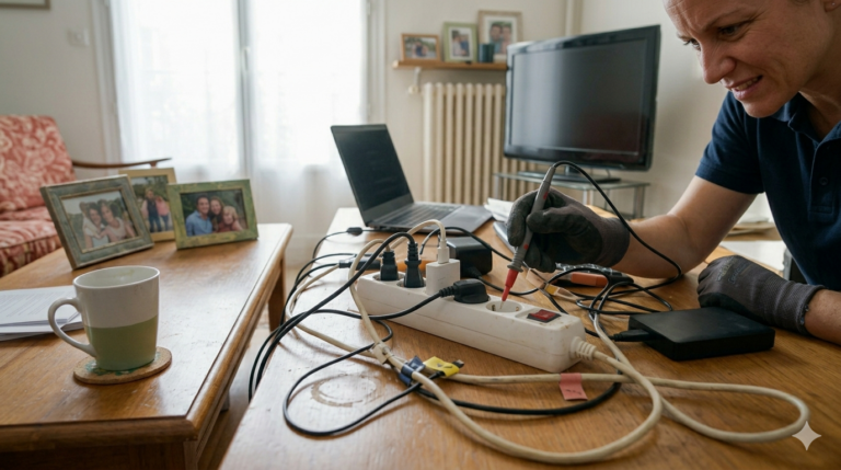 Multiprises et rallonges : attention aux dangers ?
