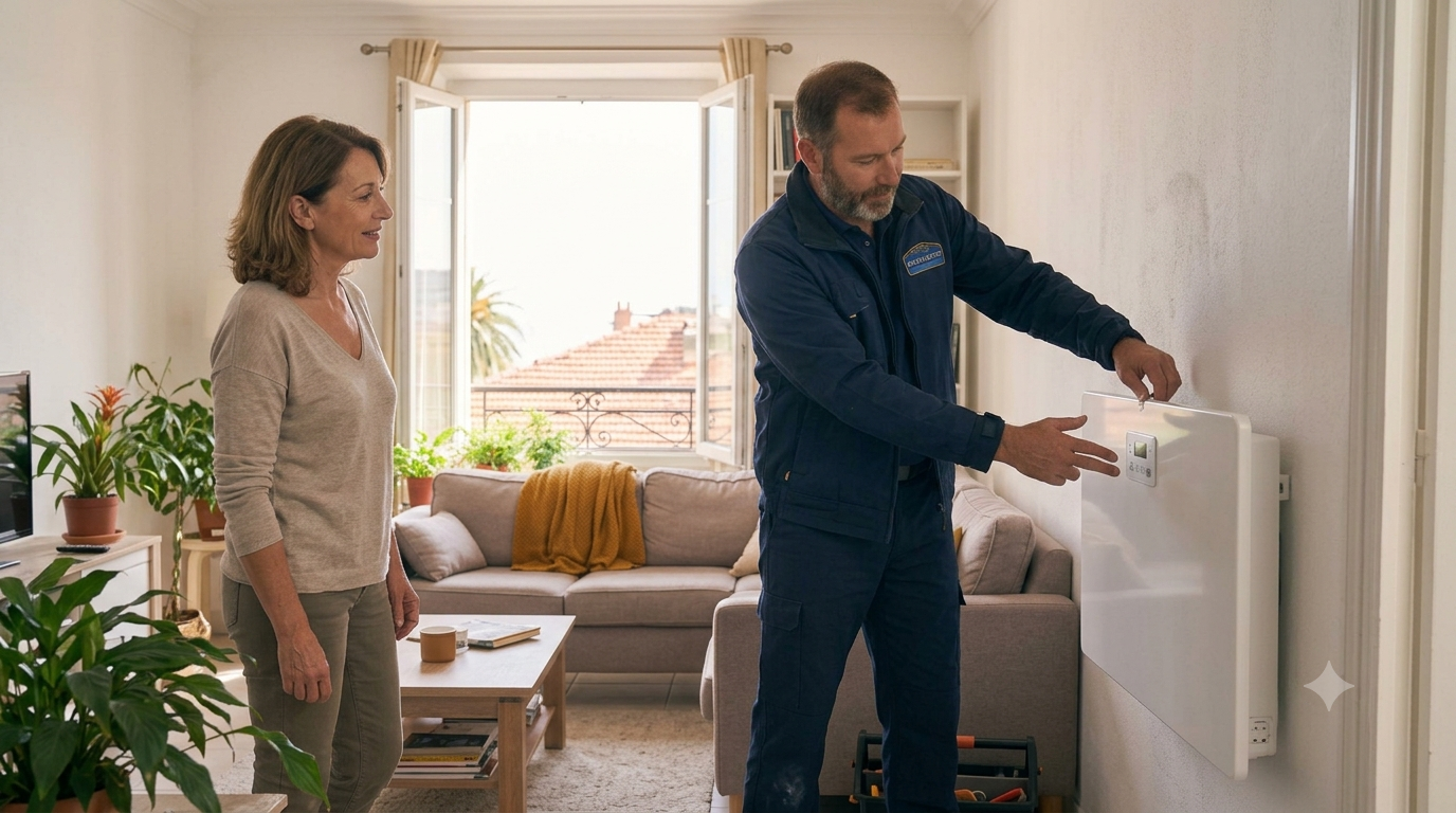 Quel chauffage &eacute;lectrique choisir sur la C&ocirc;te d&rsquo;Azur ?