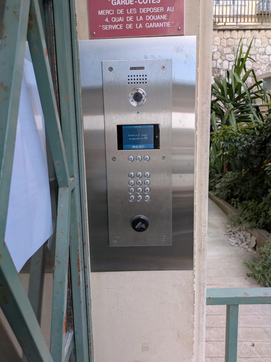 Installation Platine Immeuble